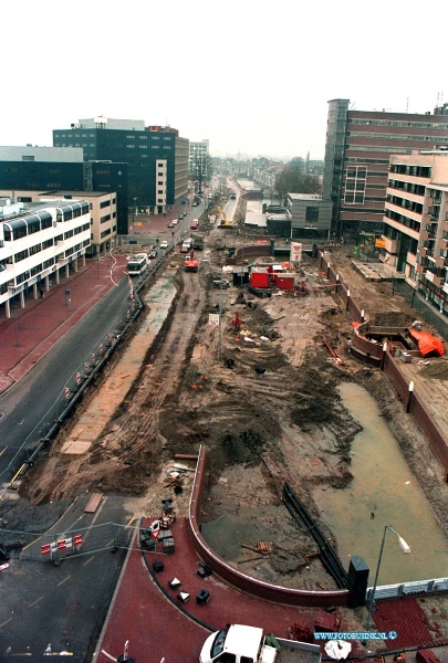 99030813.jpg - NETWERK/STADSVERVOER :DORDRECHT:08-03-1999:OVERZICHT SPUIBOULEVAAR DORDRECHT IVM WERKZAAMHEDEN NIEUW BUSSTATION NETWERK./STADVERVOERDeze digitale foto blijft eigendom van FOTOPERSBURO BUSINK. Wij hanteren de voorwaarden van het N.V.F. en N.V.J. Gebruik van deze foto impliceert dat u bekend bent  en akkoord gaat met deze voorwaarden bij publicatie.EB/ETIENNE BUSINK