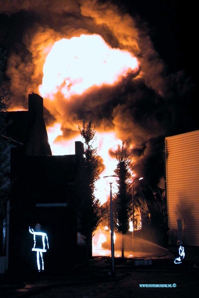 99082212.jpg - WFA :Leerdam:22-08-1999:eengrote brand die om even voor 3uur  bij de glasfabriek van leerdam in het gedeelte waar ze verpakingmatriaal maken en opslaan en waar de ovens aan grensen de schade loop in de miljoenen 200 honderd bewooners moetsetn in alle haast hun woning verlaten en werden op gevangen in huis ter leede in leerdam waar de gemeente voor iedereen een ander onder dak probeerd te verlenen zo'n 125 brandweer mensen bestreden de brand .ook werdt het regionaal rampen team in werking gesteld waar bij de ggd met nood tenten uitrukte om mensen in op te vangen.Deze digitale foto blijft eigendom van FOTOPERSBURO BUSINK. Wij hanteren de voorwaarden van het N.V.F. en N.V.J. Gebruik van deze foto impliceert dat u bekend bent  en akkoord gaat met deze voorwaarden bij publicatie.EB/ETIENNE BUSINK