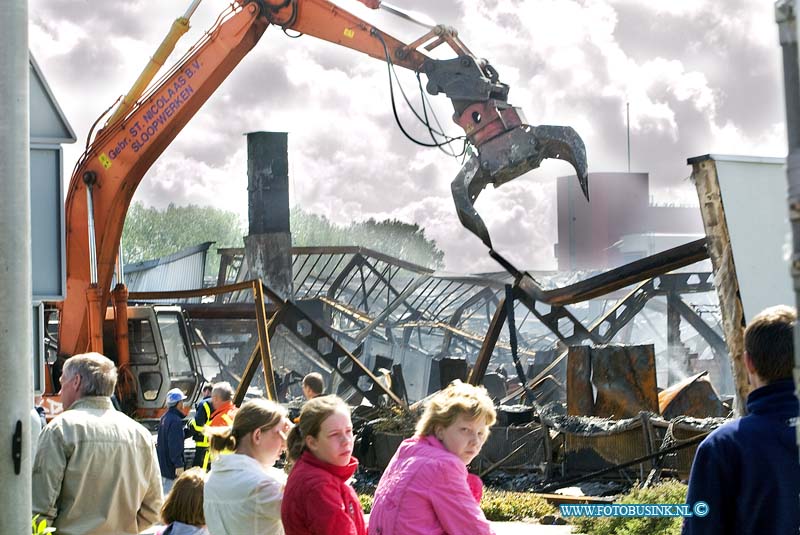 09052204.jpg - FOTOOPDRACHT:Dordrecht:22-05-2009:Dag na de grote brand bij VAF instruments dordrechtFoto: de schade is pas goed zichtbaar bij dag licht enwordt door vele mensen aanschouwdDeze digitale foto blijft eigendom van FOTOPERSBURO BUSINK. Wij hanteren de voorwaarden van het N.V.F. en N.V.J. Gebruik van deze foto impliceert dat u bekend bent  en akkoord gaat met deze voorwaarden bij publicatie.EB/ETIENNE BUSINK