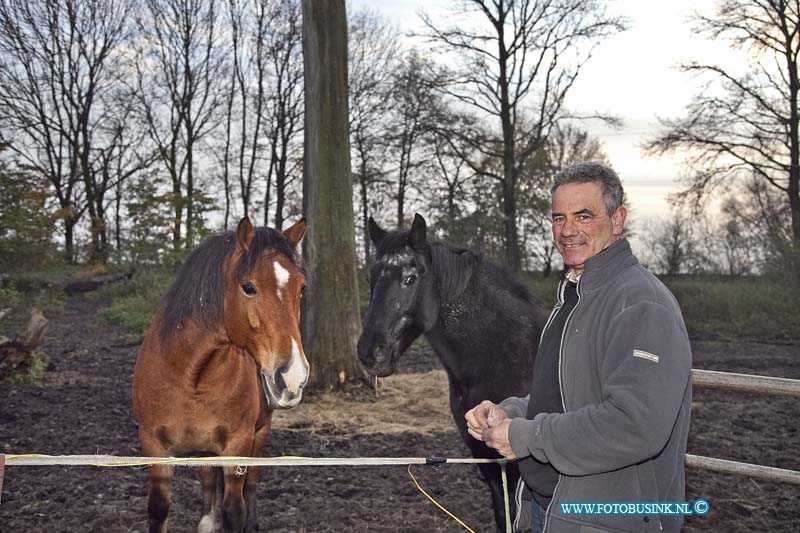 11112401.jpg - FOTOOPDRACHT:Werekendam:24-11-2011:Manegehouder Ad van den Broek, manege de Selevia hoeve Adres: Galeiweg 1 Werkendam T Van den Broek. De ondernemer mag in de Noordwaard Blijven.Deze digitale foto blijft eigendom van FOTOPERSBURO BUSINK. Wij hanteren de voorwaarden van het N.V.F. en N.V.J. Gebruik van deze foto impliceert dat u bekend bent  en akkoord gaat met deze voorwaarden bij publicatie.EB/ETIENNE BUSINK