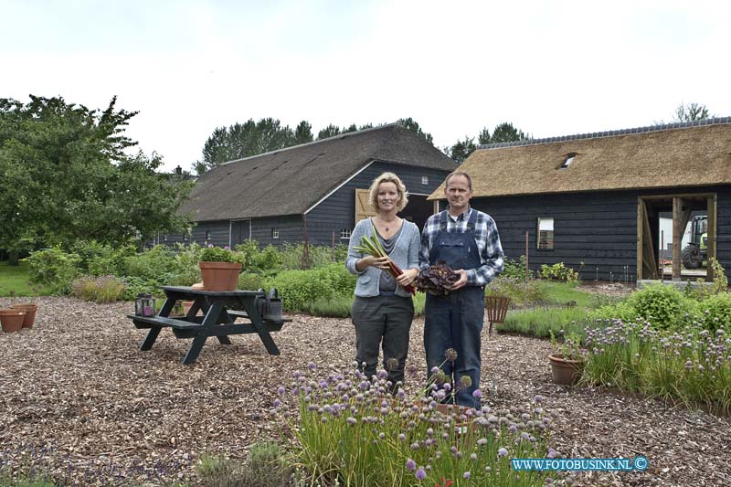 12061201.jpg - FOTOOPDRACHT:Strijen:12-06-2012:foto van een bedrijf in Strijen, bij voorkeur van de twee eigenaren, . De gegevens zijn: Boerderij Landzicht Broekseweg 2a Strijen  info@groentenabonnement.nl  Nieuwe Oogst. Nieuwe Oogst Deze digitale foto blijft eigendom van FOTOPERSBURO BUSINK. Wij hanteren de voorwaarden van het N.V.F. en N.V.J. Gebruik van deze foto impliceert dat u bekend bent  en akkoord gaat met deze voorwaarden bij publicatie.EB/ETIENNE BUSINK