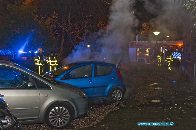 13112301.jpg - FOTOOPDRACHT:Dordrecht:23-11-2013:Autobrand verwoest auto die geparkeerd stond aan het sumatraplein in DordrechtDeze digitale foto blijft eigendom van FOTOPERSBURO BUSINK. Wij hanteren de voorwaarden van het N.V.F. en N.V.J. Gebruik van deze foto impliceert dat u bekend bent  en akkoord gaat met deze voorwaarden bij publicatie.EB/ETIENNE BUSINK