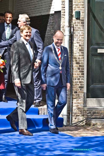 15042711.jpg - Dordrecht - 27-april 2015 Eerste-koningsdag-nieuwe-stijl bezoeken Zijne Majesteit Koning Willem-Alexander en Koningin Máxima met hun drie dochters, Prinses Catharina-Amalia (de Prinses van Oranje), Prinses Alexia en Prinses Ariane Dordrecht. ( Foto: Opening Het HOF van NEDERLAND )NOVUM COPYRIGHT ETIENNE BUSINK