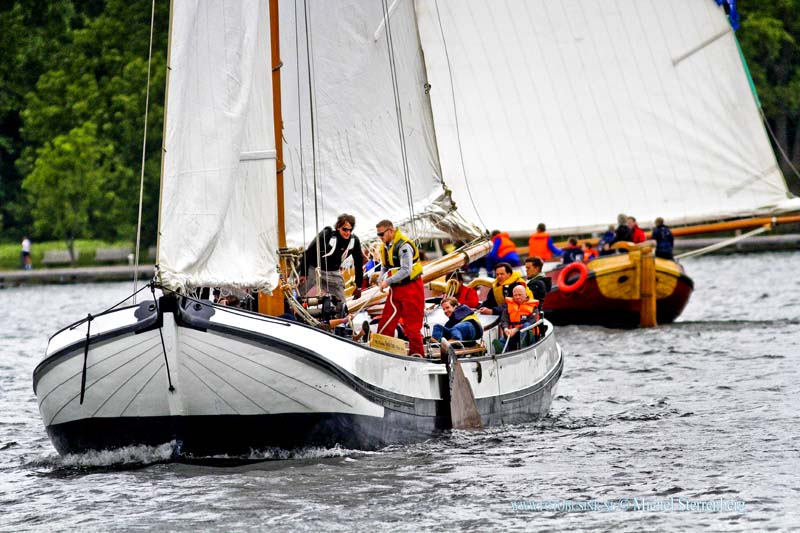 15052904.jpg - ROTTERDAM 29 Mei 2015 De Laatste dag van Skutsjesilen Holland 2015 op de Kralinger Plas om de Kralinger Cup.Deze digitale foto blijft eigendom van FOTOPERSBURO BUSINK. Wij hanteren de voorwaarden van het N.V.F. en N.V.J. Gebruik van deze foto impliceert dat u bekend bent  en akkoord gaat met deze voorwaarden bij publicatie.EB/ETIENNE BUSINK