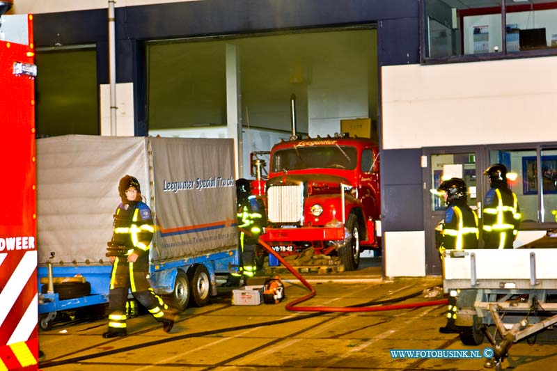 15101102.jpg - ZWIJNDRECHT 11-10-2015 Bij een middel-brand in een pand aan de Scheepmakersstraat heeft een Serverruimte flink in brand gestaan, de schade is enorm. Het vuur heeft zich mogelijk zelf doen stoppen door dat er te weinig zuurstof aanwezig was. De brandweer heeft het zeer grote pand geheel doorzocht en de brand verder geblust en het pand met grote blowers de rook er uit geblazen.Deze digitale foto blijft eigendom van FOTOPERSBURO BUSINK. Wij hanteren de voorwaarden van het N.V.F. en N.V.J. Gebruik van deze foto impliceert dat u bekend bent  en akkoord gaat met deze voorwaarden bij publicatie.EB/ETIENNE BUSINK