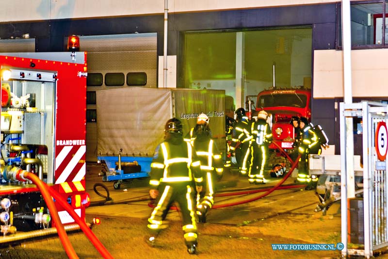 15101104.jpg - ZWIJNDRECHT 11-10-2015 Bij een middel-brand in een pand aan de Scheepmakersstraat heeft een Serverruimte flink in brand gestaan, de schade is enorm. Het vuur heeft zich mogelijk zelf doen stoppen door dat er te weinig zuurstof aanwezig was. De brandweer heeft het zeer grote pand geheel doorzocht en de brand verder geblust en het pand met grote blowers de rook er uit geblazen.Deze digitale foto blijft eigendom van FOTOPERSBURO BUSINK. Wij hanteren de voorwaarden van het N.V.F. en N.V.J. Gebruik van deze foto impliceert dat u bekend bent  en akkoord gaat met deze voorwaarden bij publicatie.EB/ETIENNE BUSINK